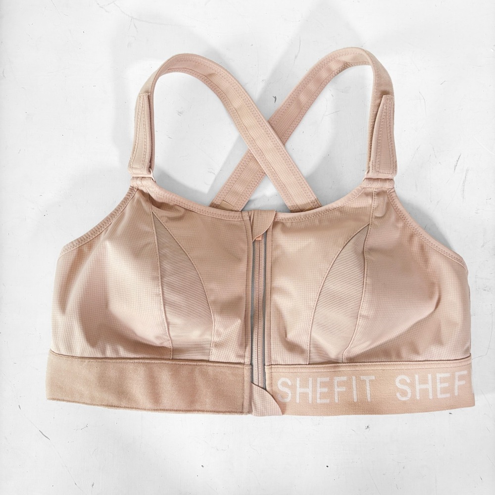 Shefit Ultimate High Impact Sports Bra Size 3 Luxe Sandstorm Nude